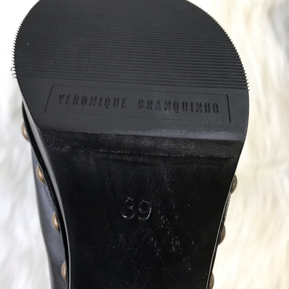 Veronique Branquinho leather platform sandals - Picture 7 of 7